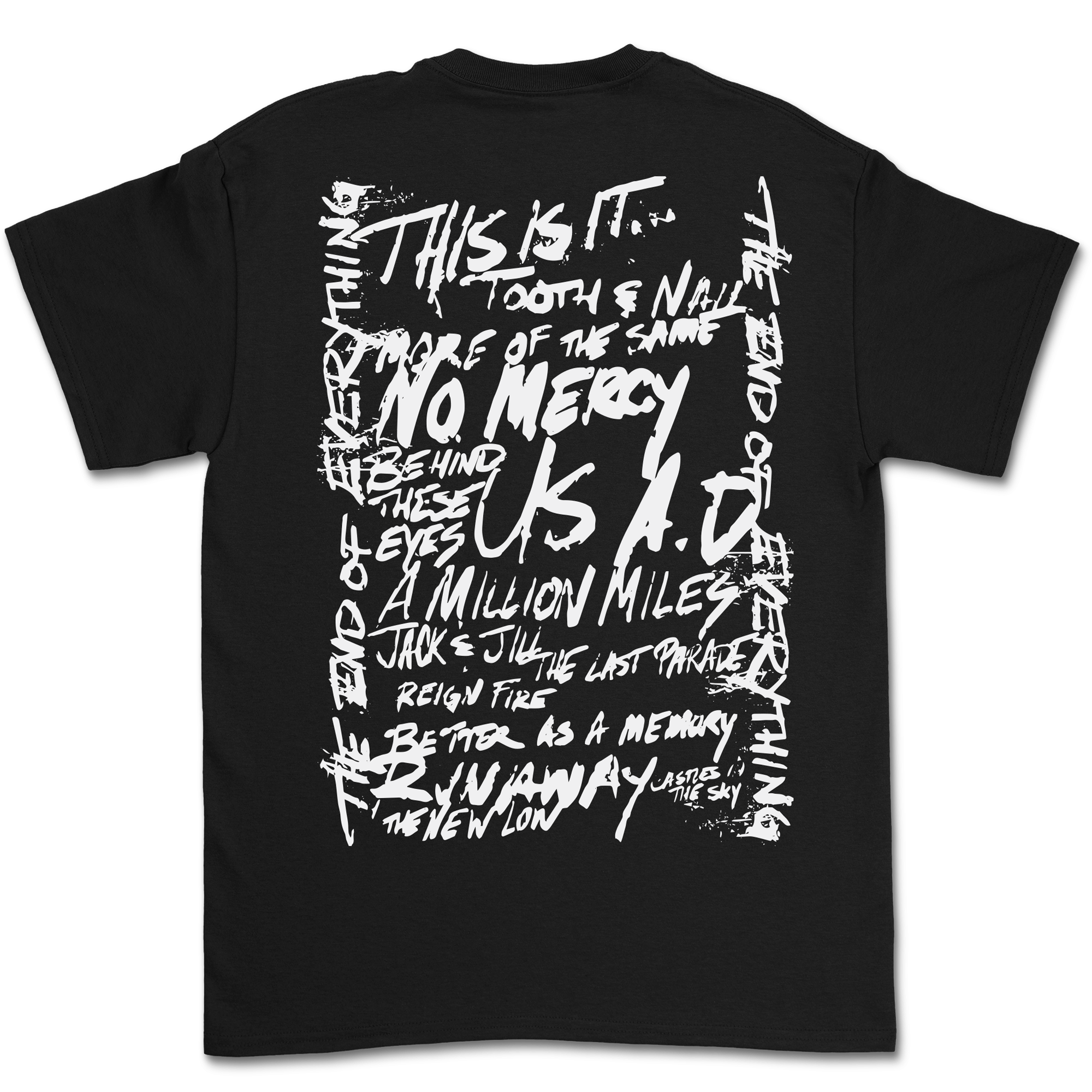 SAUL - Equals T-Shirt - Black