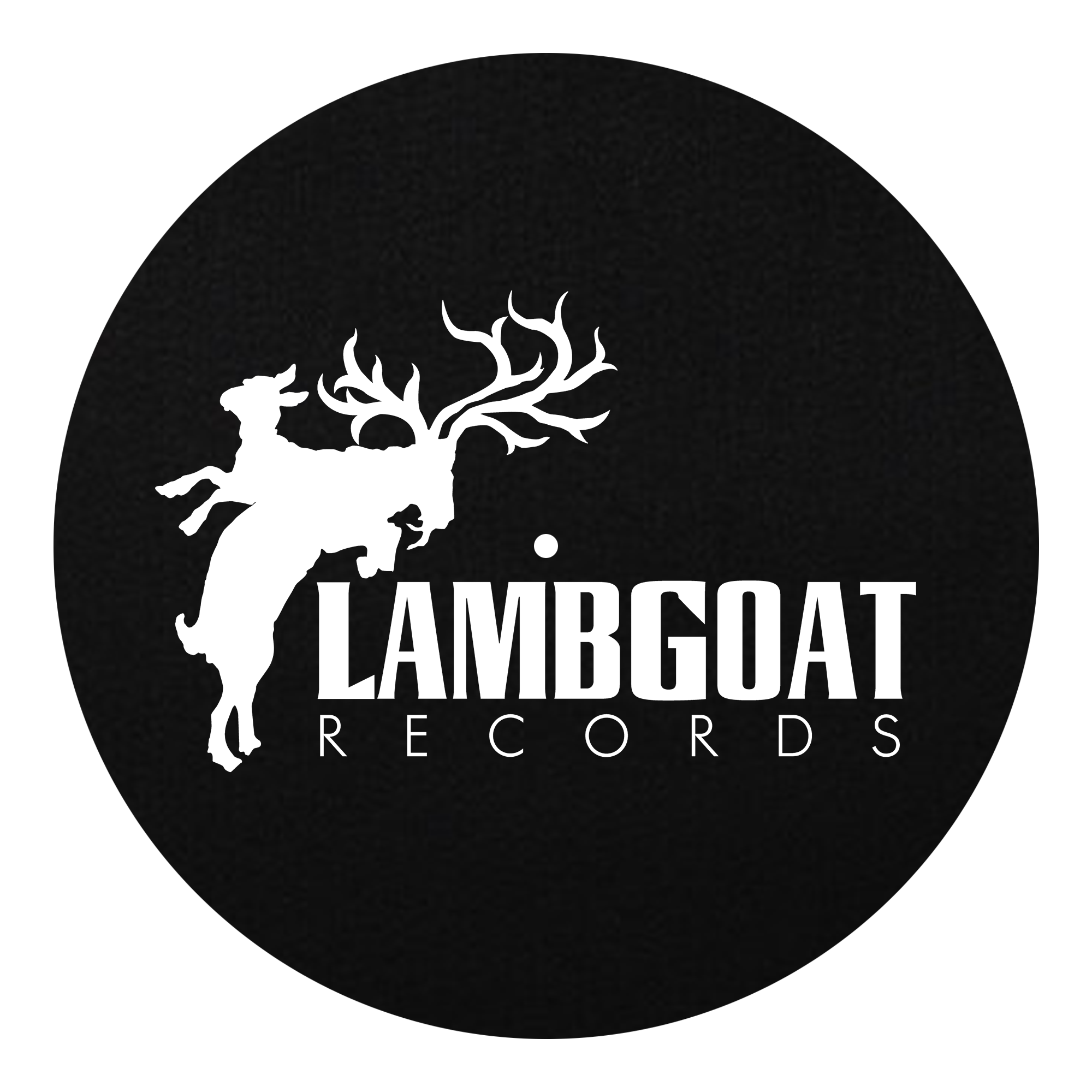 Lambgoat - Double-Sided Black Vinyl Slipmat