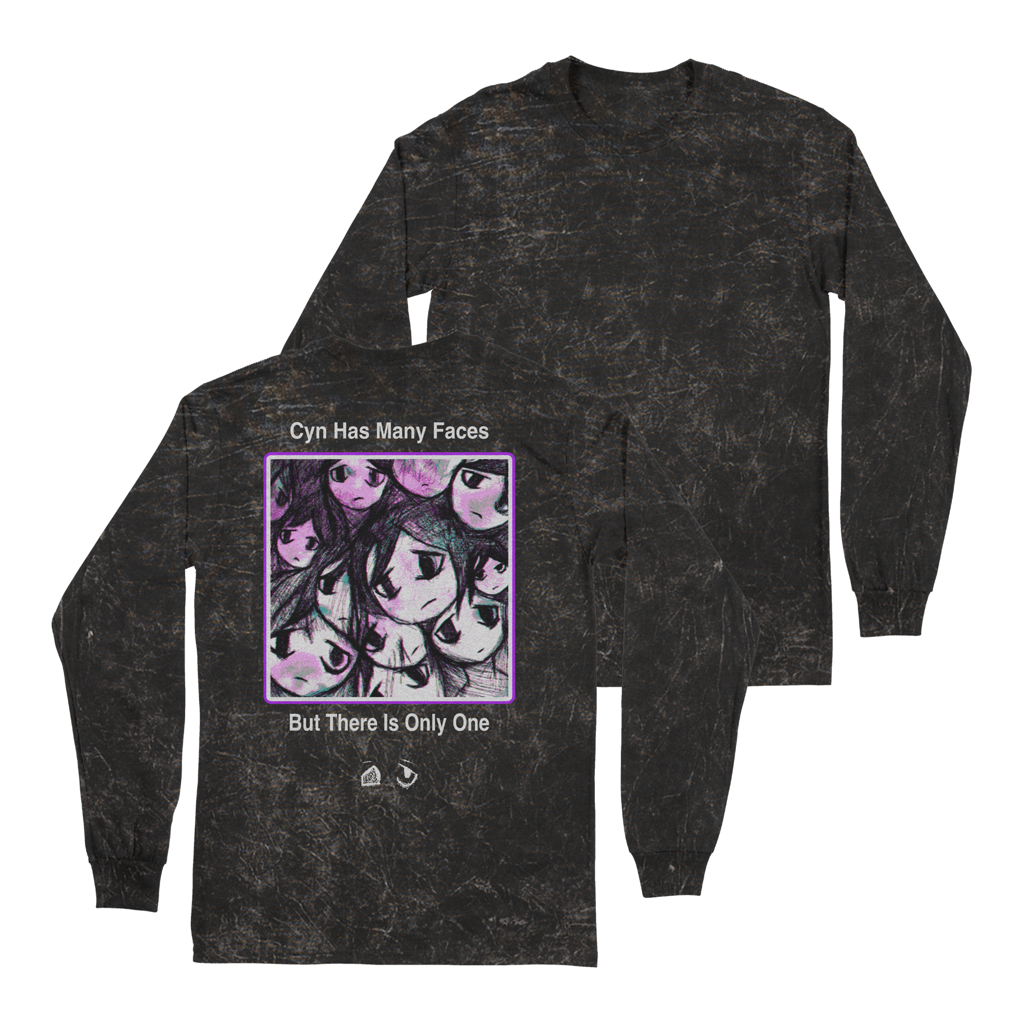 Cynthoni - Many Faces Black Longsleeve