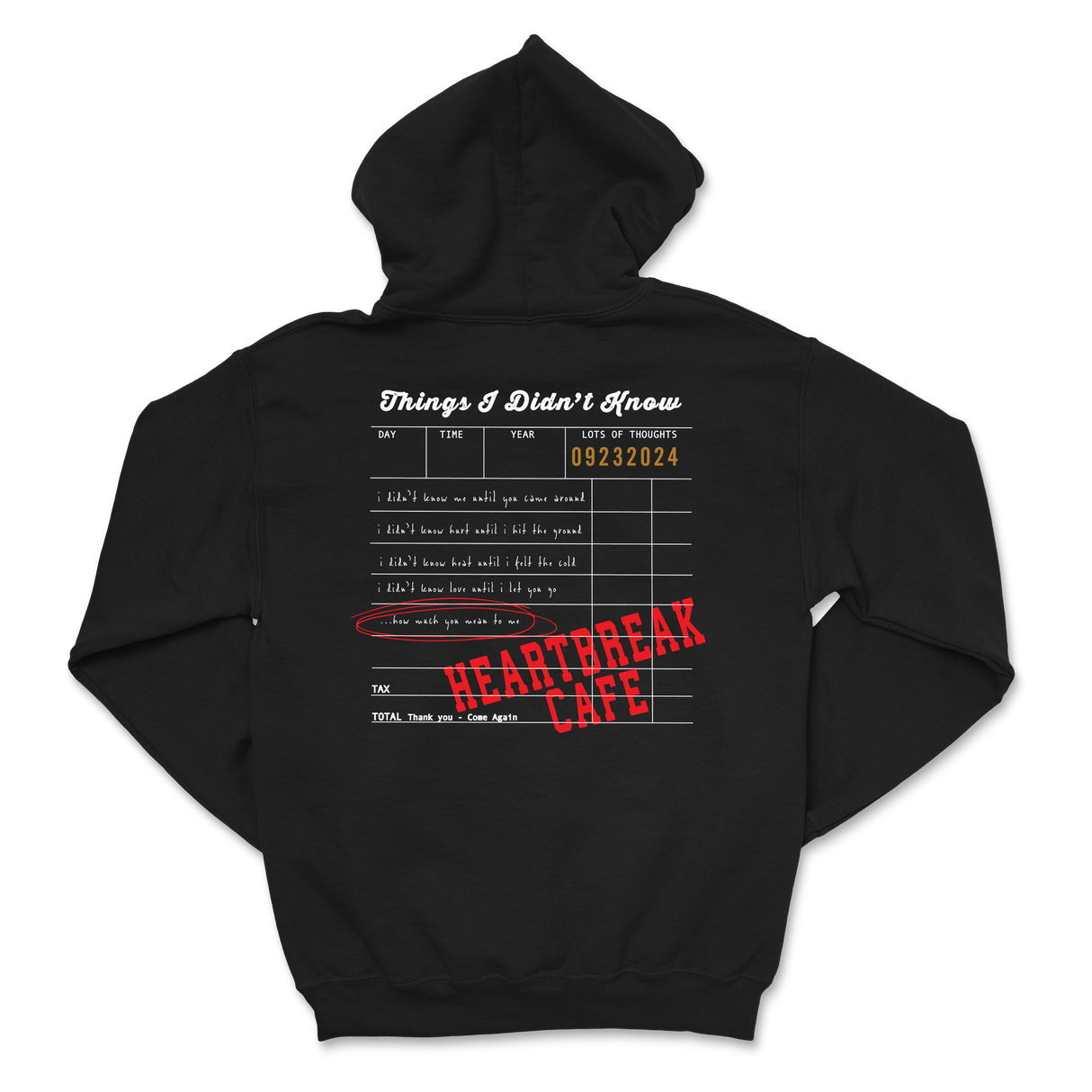 Dalton Mauldin - Heartbreak Cafe Hoodie (Pre-Order)