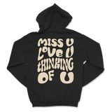 Dalton Mauldin - Miss U Hoodie - Cream Print