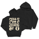 Dalton Mauldin - Miss U Hoodie - Cream Print