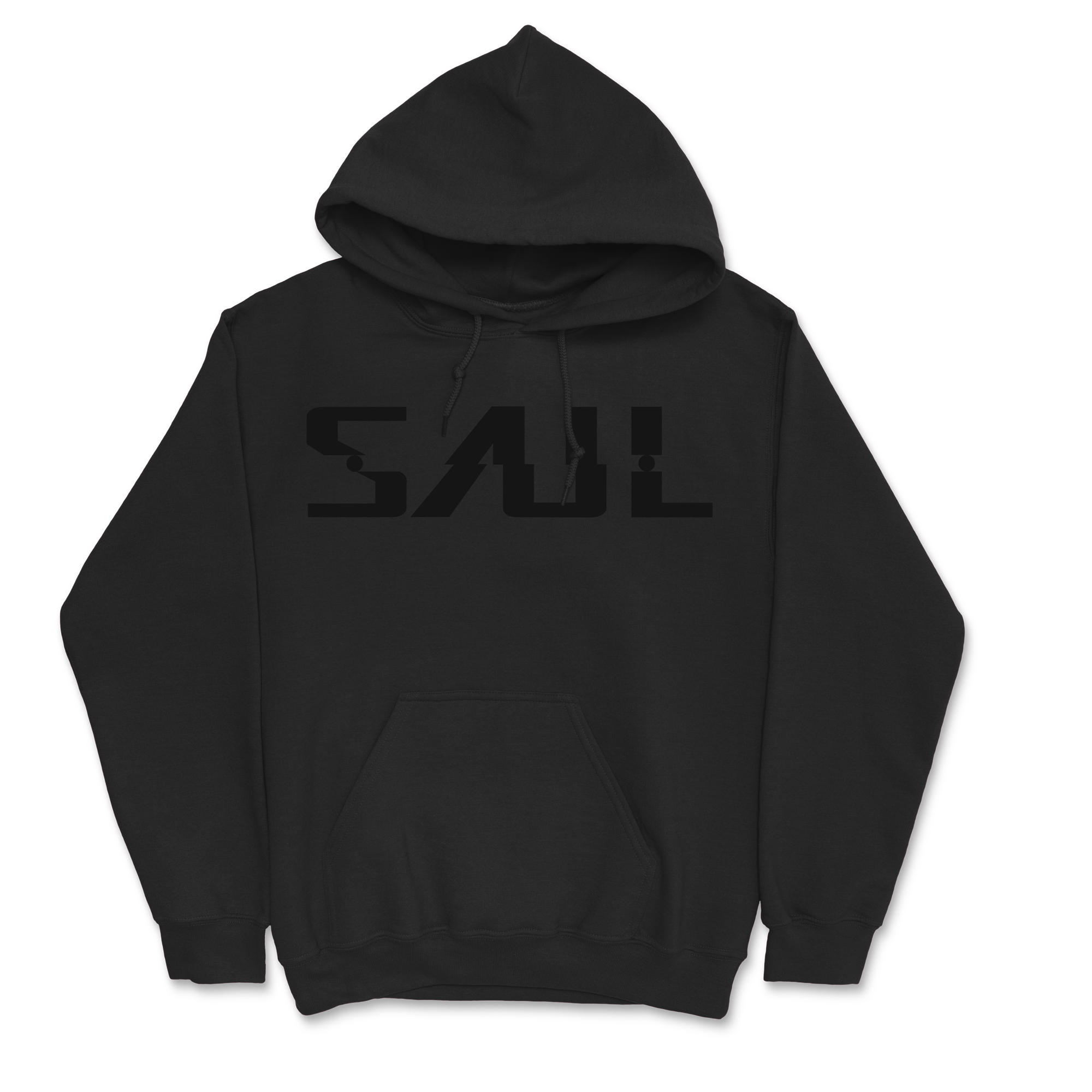 SAUL - Black on Black Hoodie