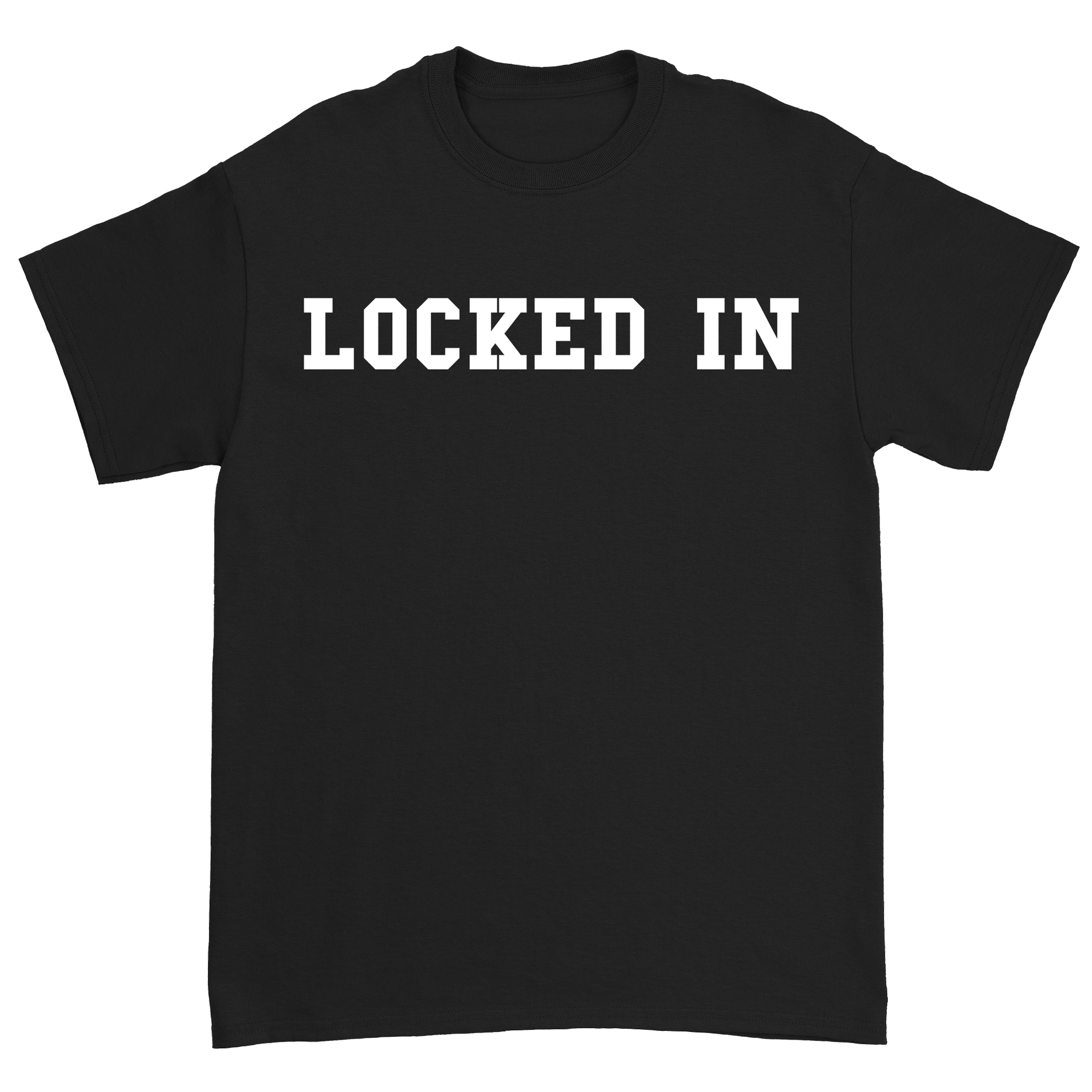 Davis Clarke - Locked In T-Shirt (White Print)