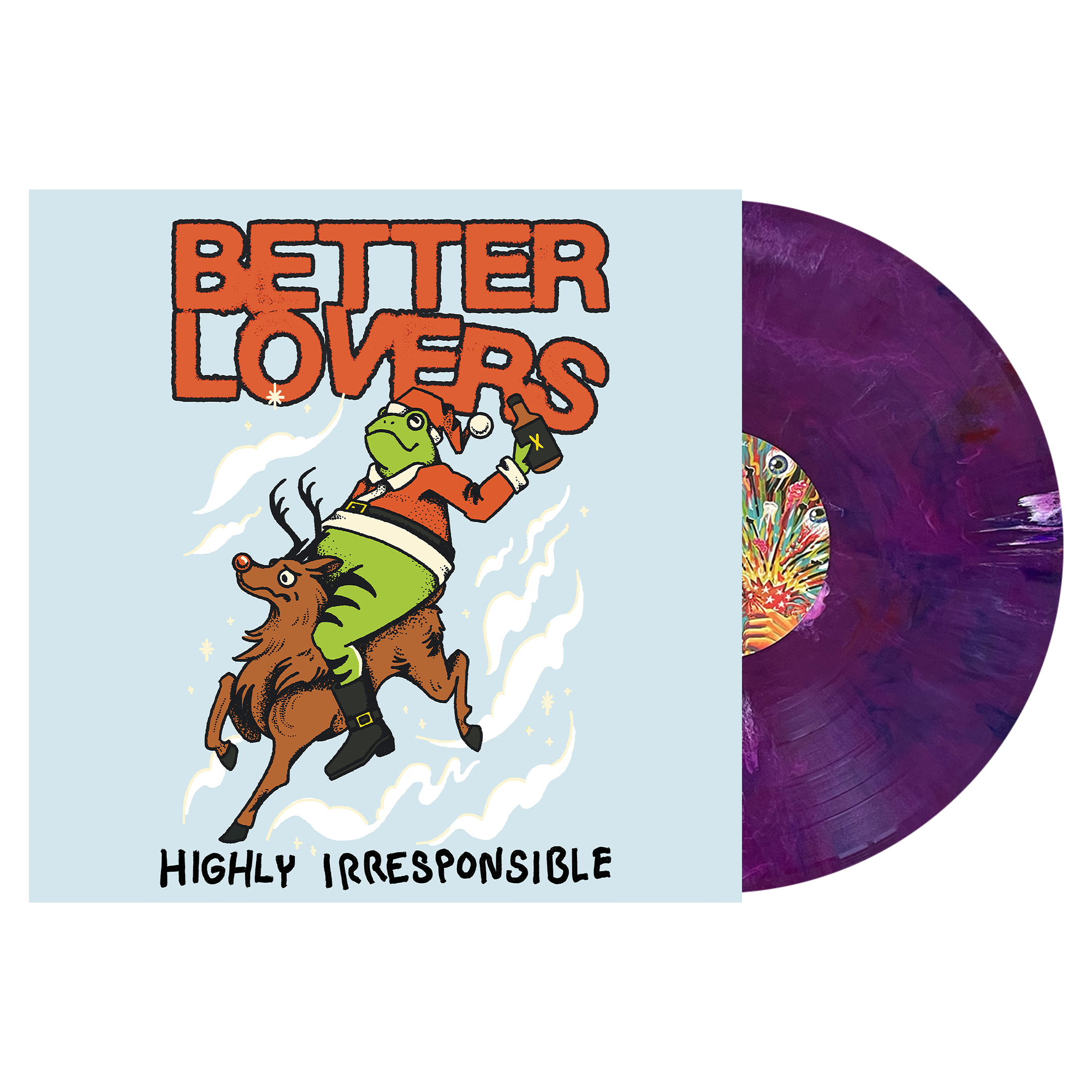 Better Lovers - Highly Irresponsible Blissmas Alternative Cover