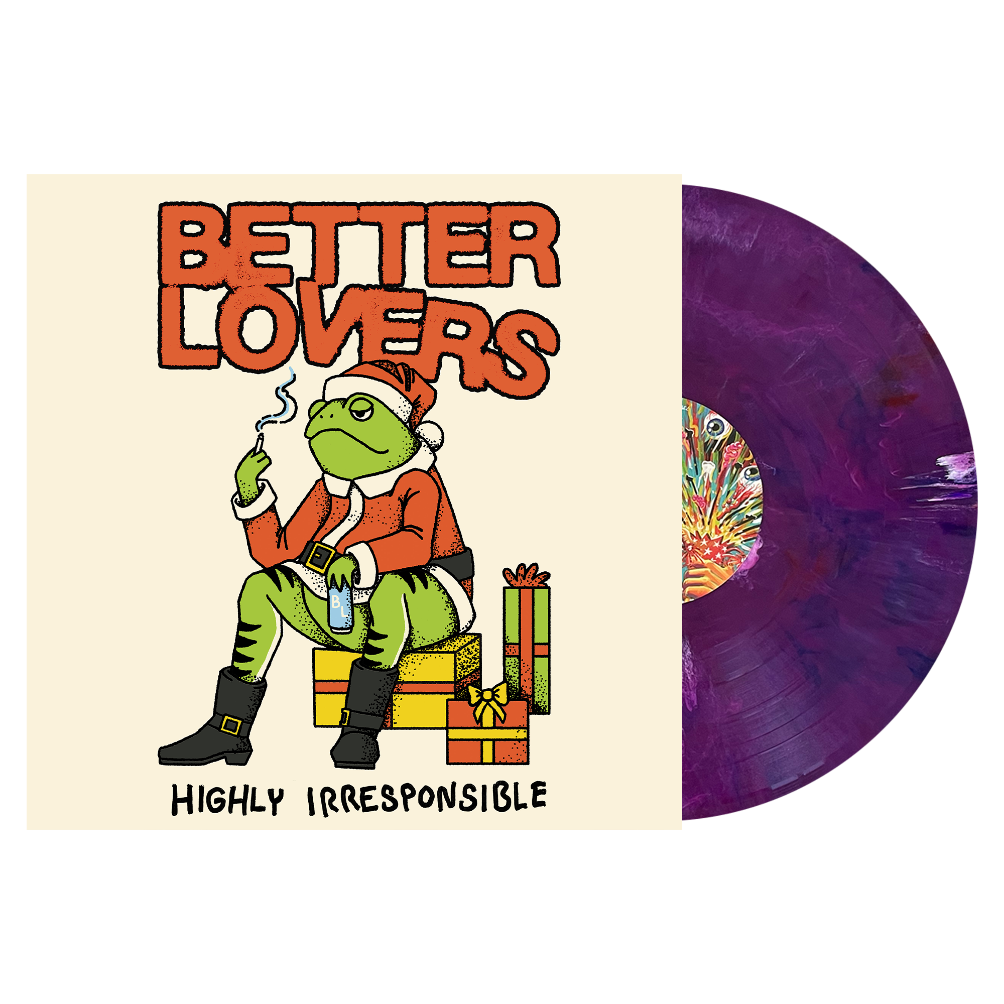 Better Lovers - Highly Irresponsible Blissmas Alternative Cover