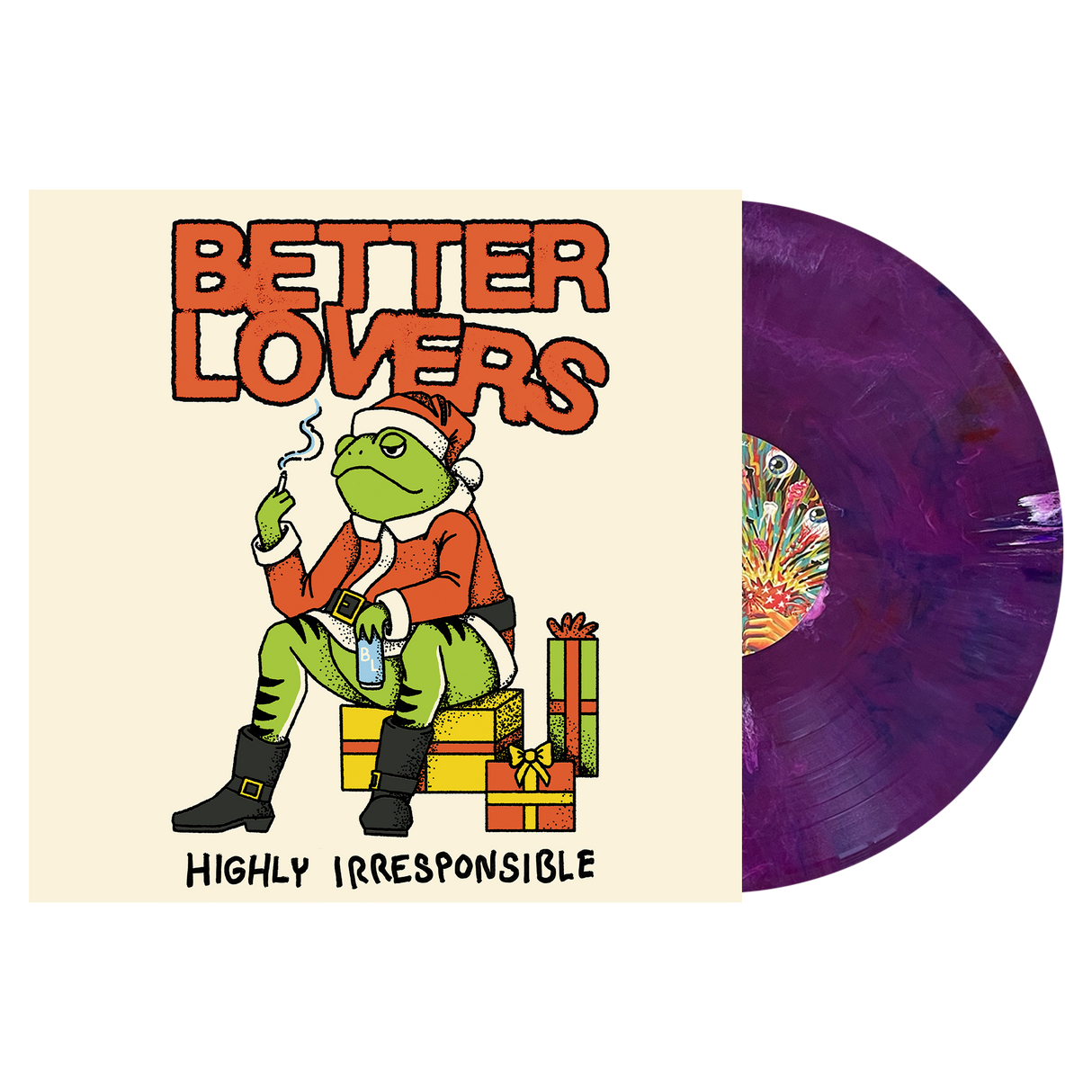 Better Lovers - Highly Irresponsible Blissmas Alternative Cover