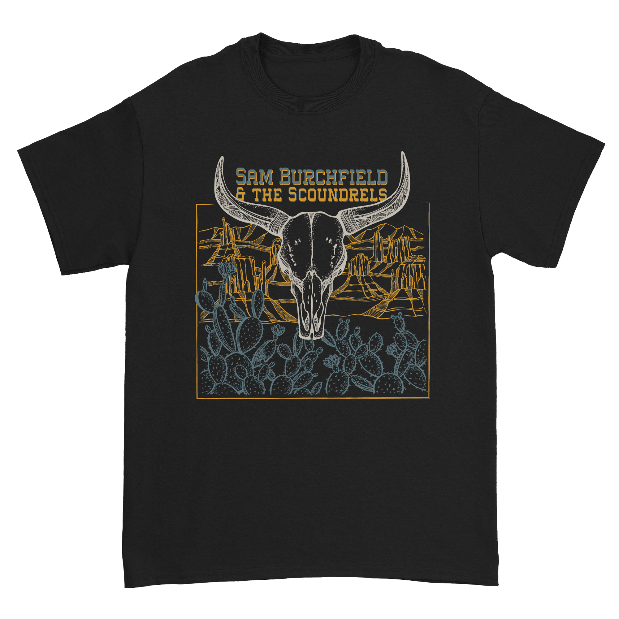 Sam Burchfield - Bull Horns T-Shirt