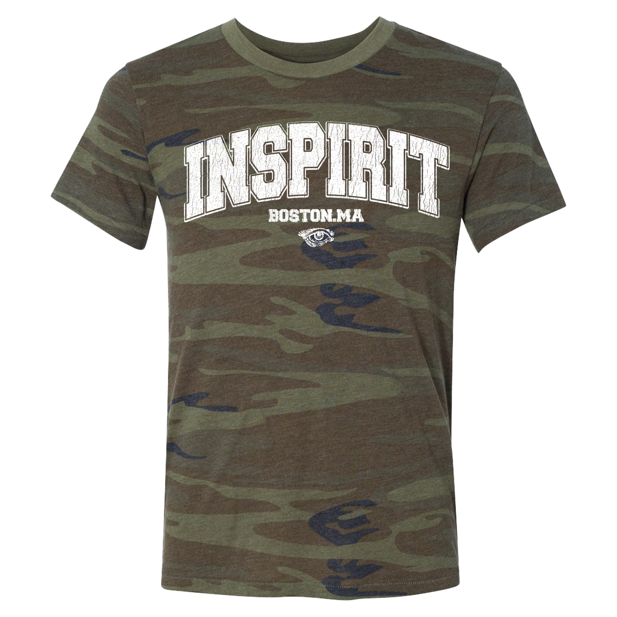 Inspirit - Camo Collegiate Tee