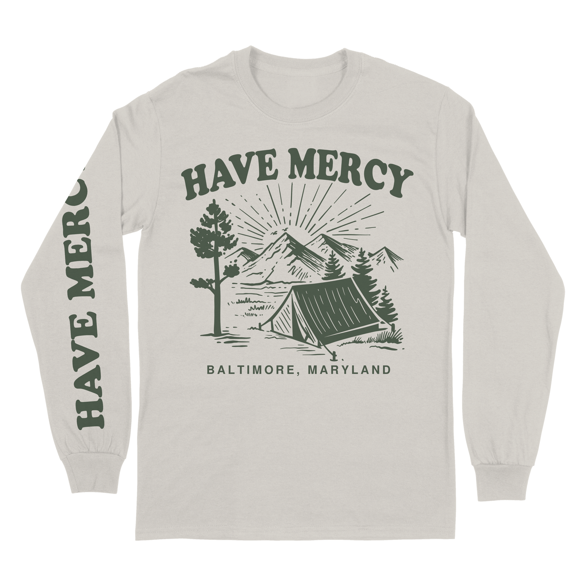 Have Mercy - Camping Longsleeve T-Shirt