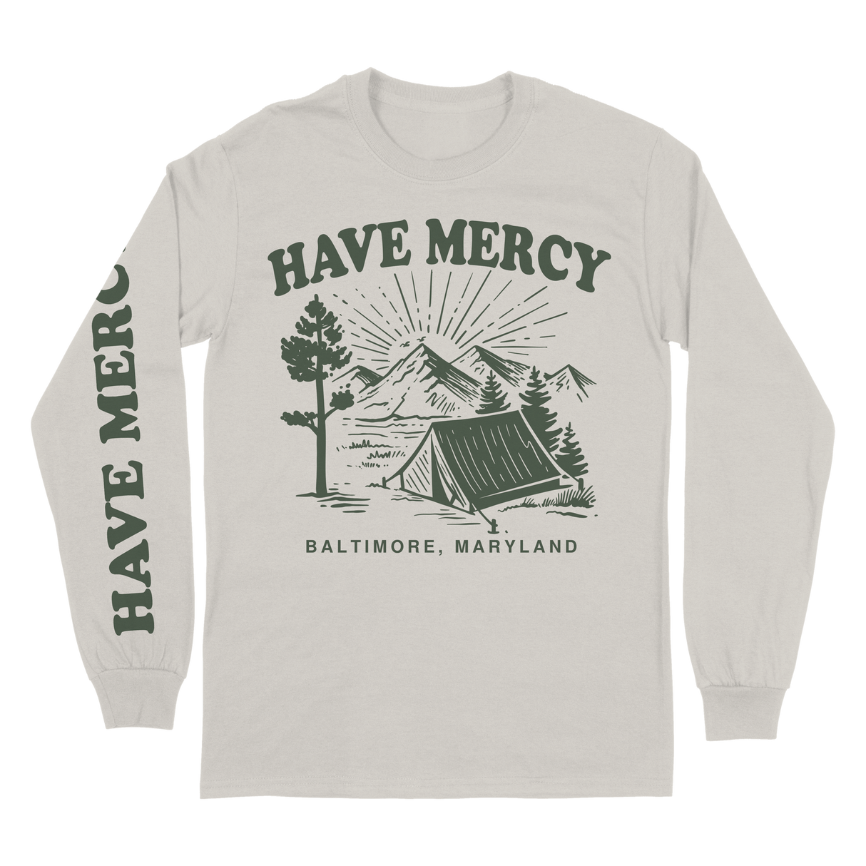 Have Mercy - Camping Longsleeve T-Shirt