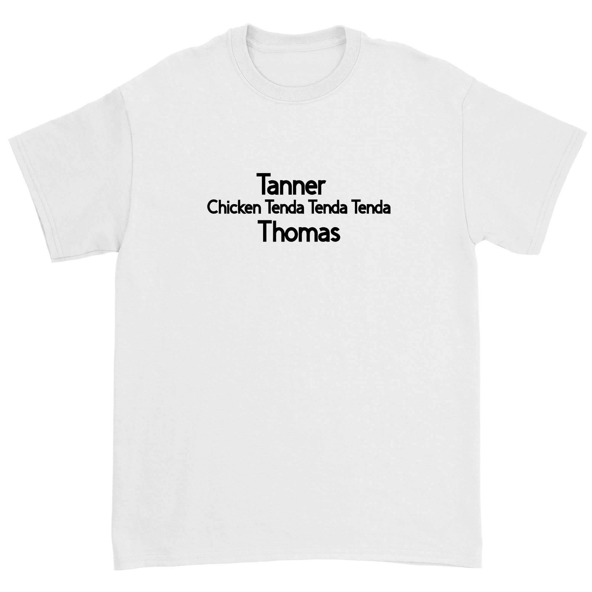 Tanner Thomas - Chicken Tenda T-Shirt - White