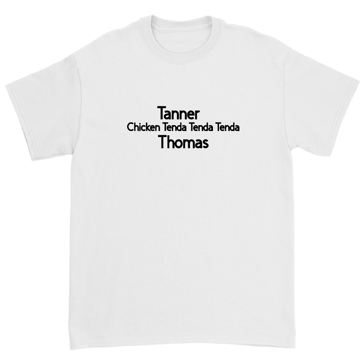 Tanner Thomas - Chicken Tenda T-Shirt - White