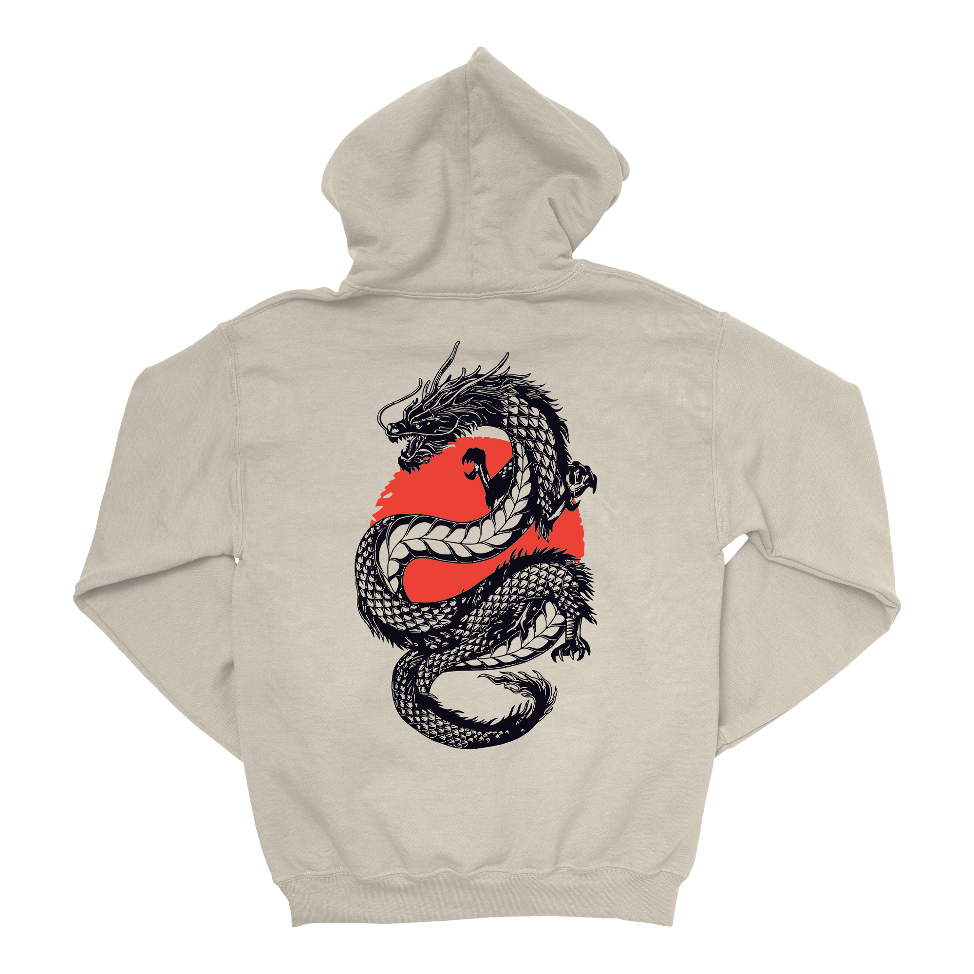 College Burnout - Dragon Sun Hoodie
