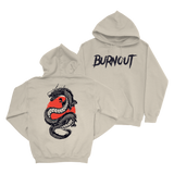 College Burnout - Dragon Sun Hoodie (Creme)