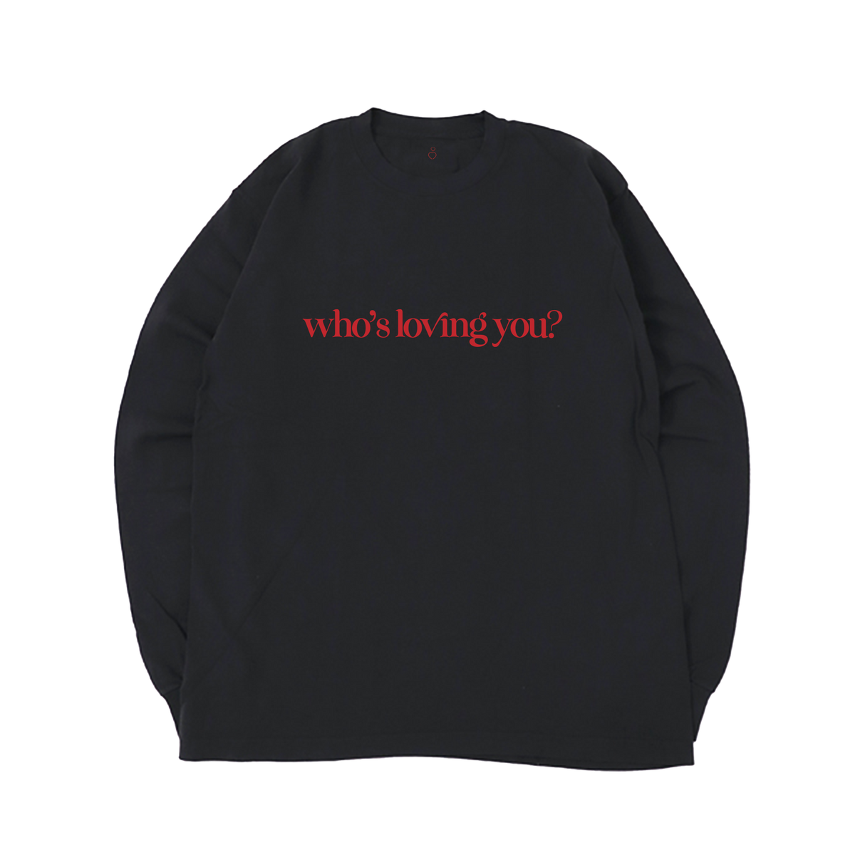 Ambré - LIMITED EDITION Who's Loving You Crewneck - Black (Pre-Order)