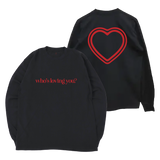 Ambré - LIMITED EDITION Who's Loving You Crewneck - Black (Pre-Order)