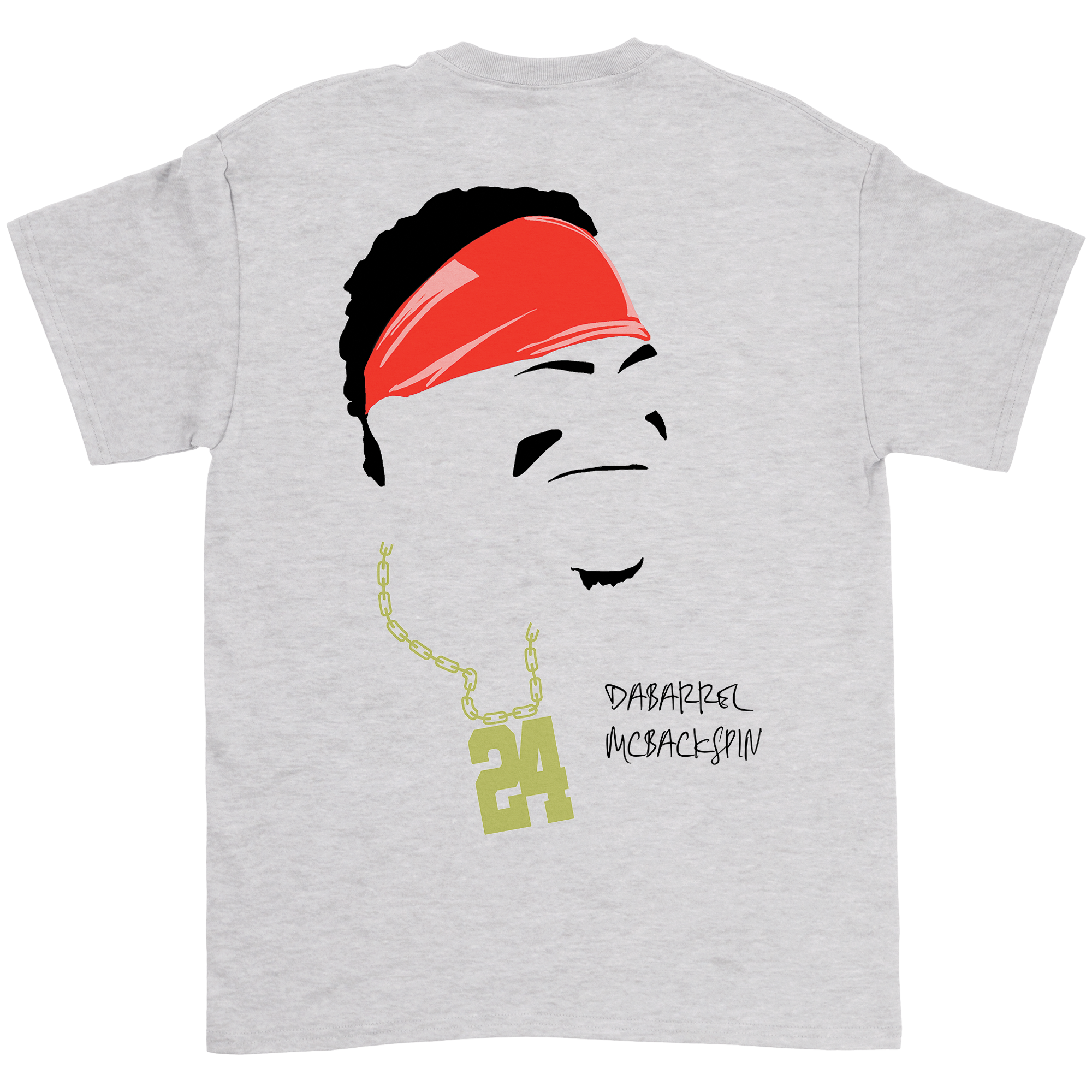 Dakota McFadden - DaBarrel McBackspin Youth T-Shirt - Grey