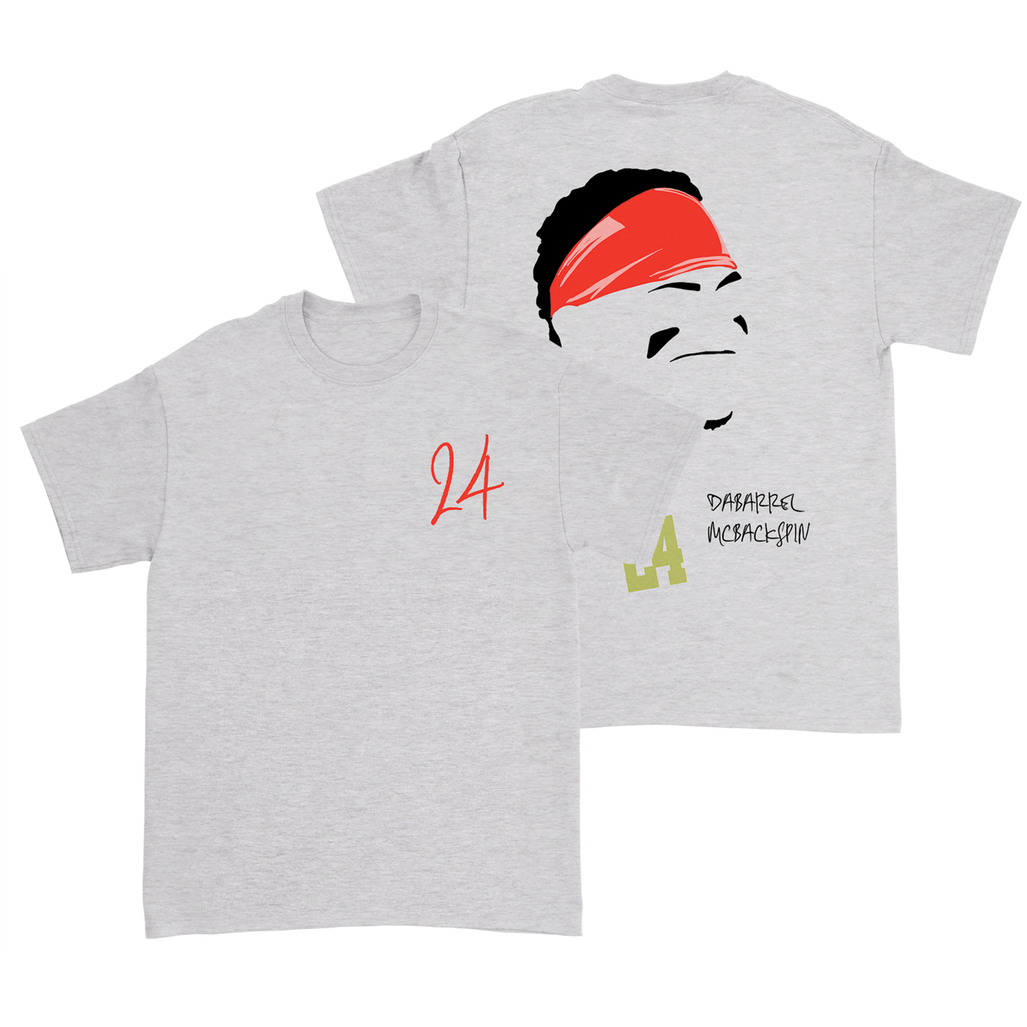 Dakota McFadden - DaBarrel McBackspin Youth T-Shirt - Grey