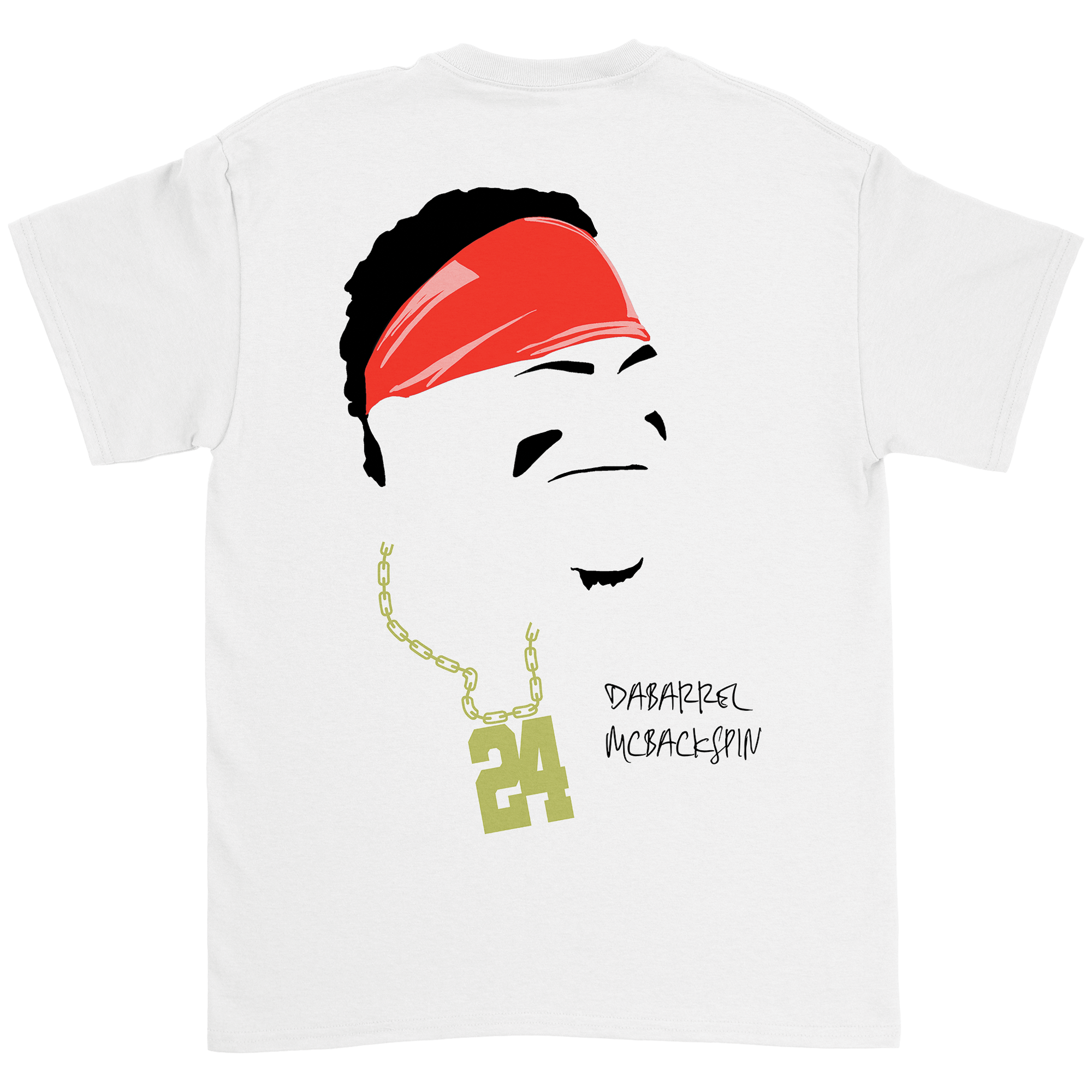 Dakota McFadden - DaBarrel McBackspin Youth T-Shirt - White