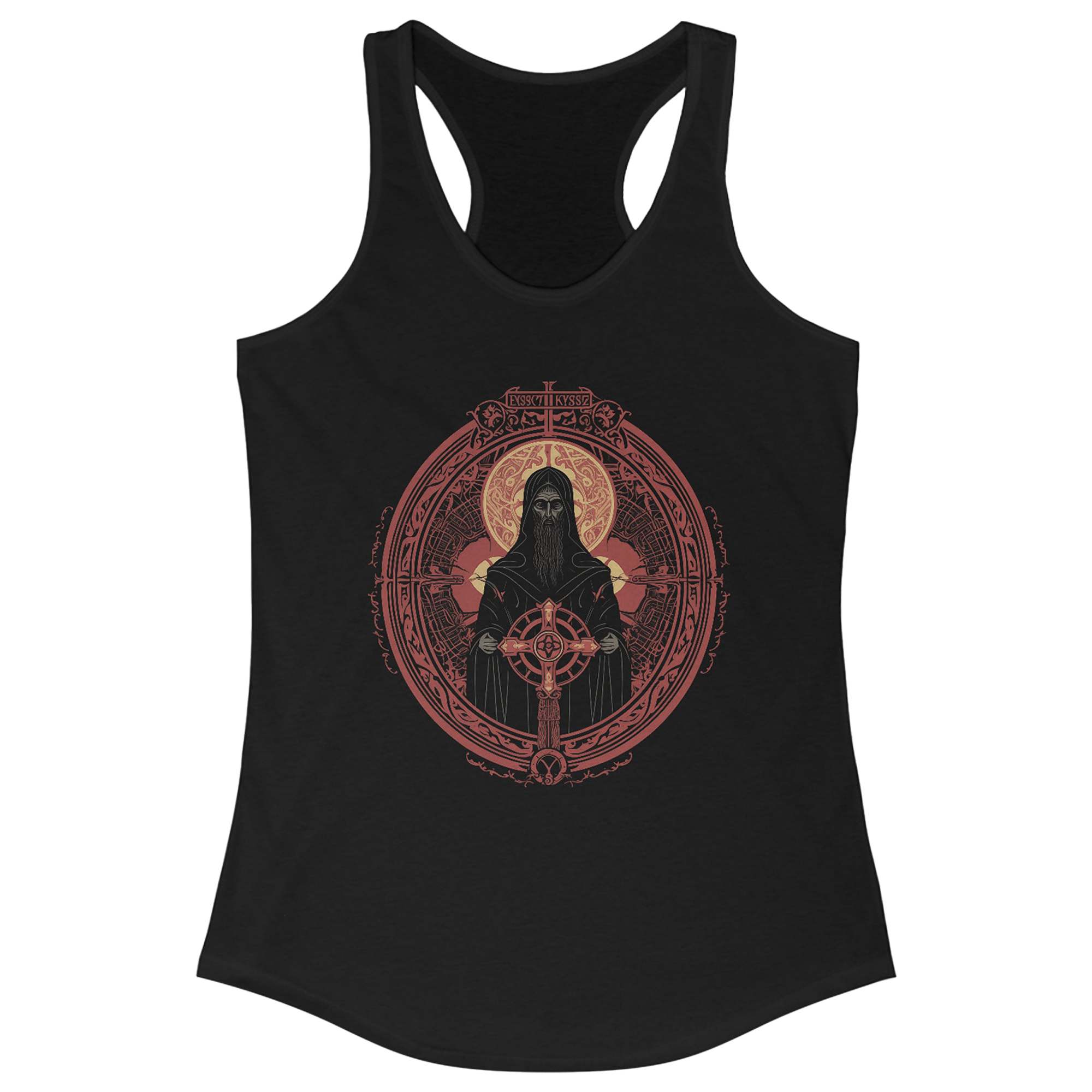 InTheosis - Desert Father Ladies' Racerback Tank Top