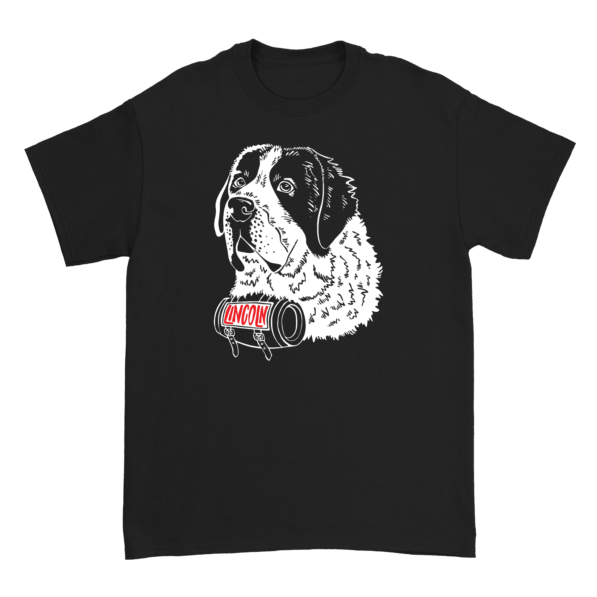 Lincoln - Saint Bernard T-Shirt