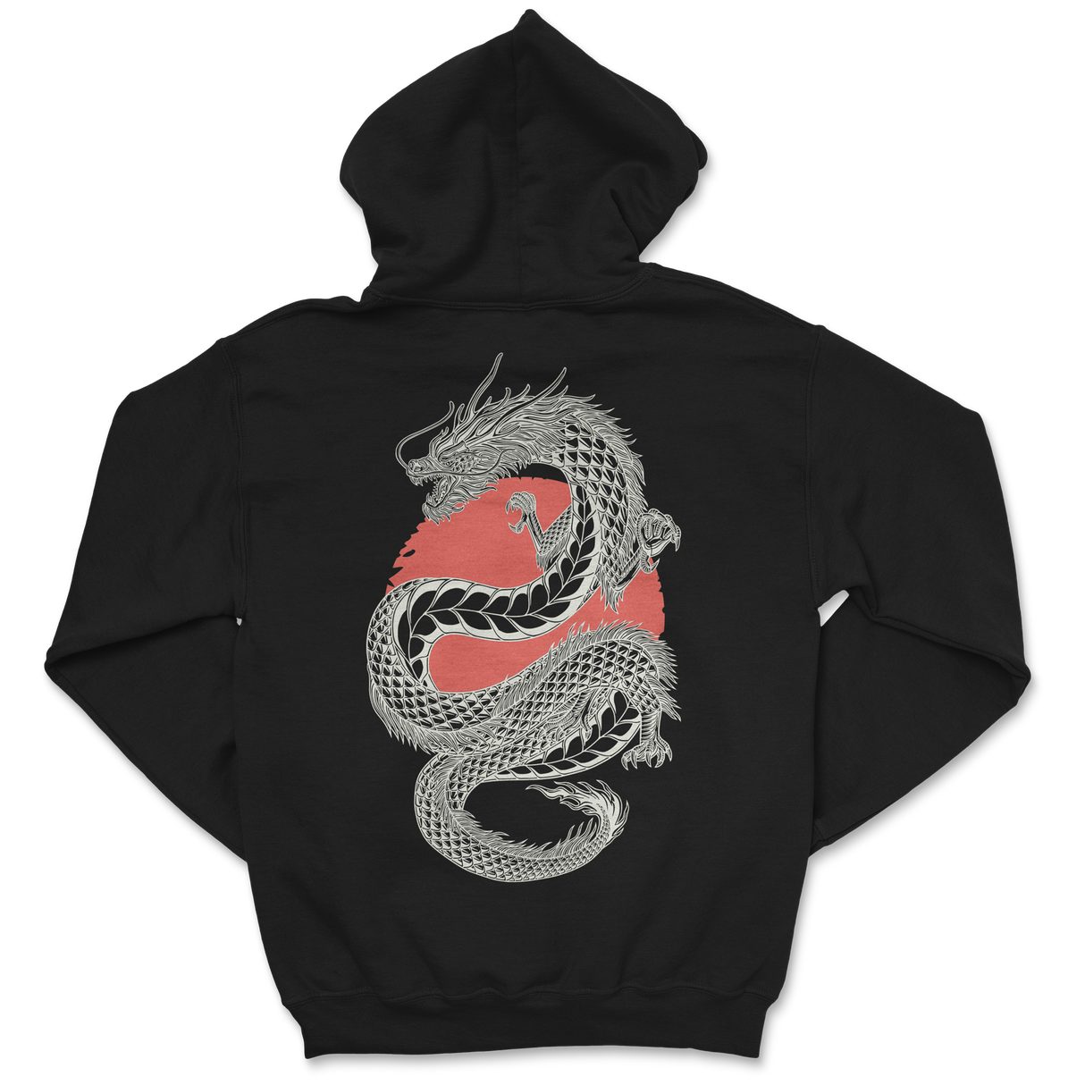 College Burnout - Dragon Sun Hoodie