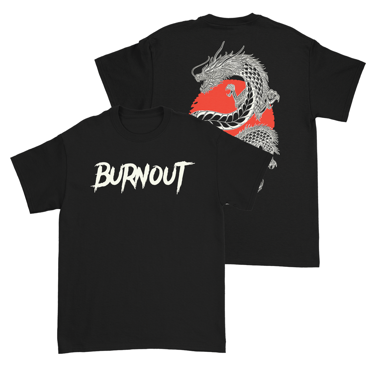 College Burnout - Dragon Sun T-Shirt