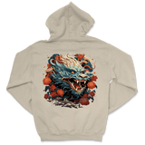 College Burnout - Dragon Wreath Hoodie (Creme)