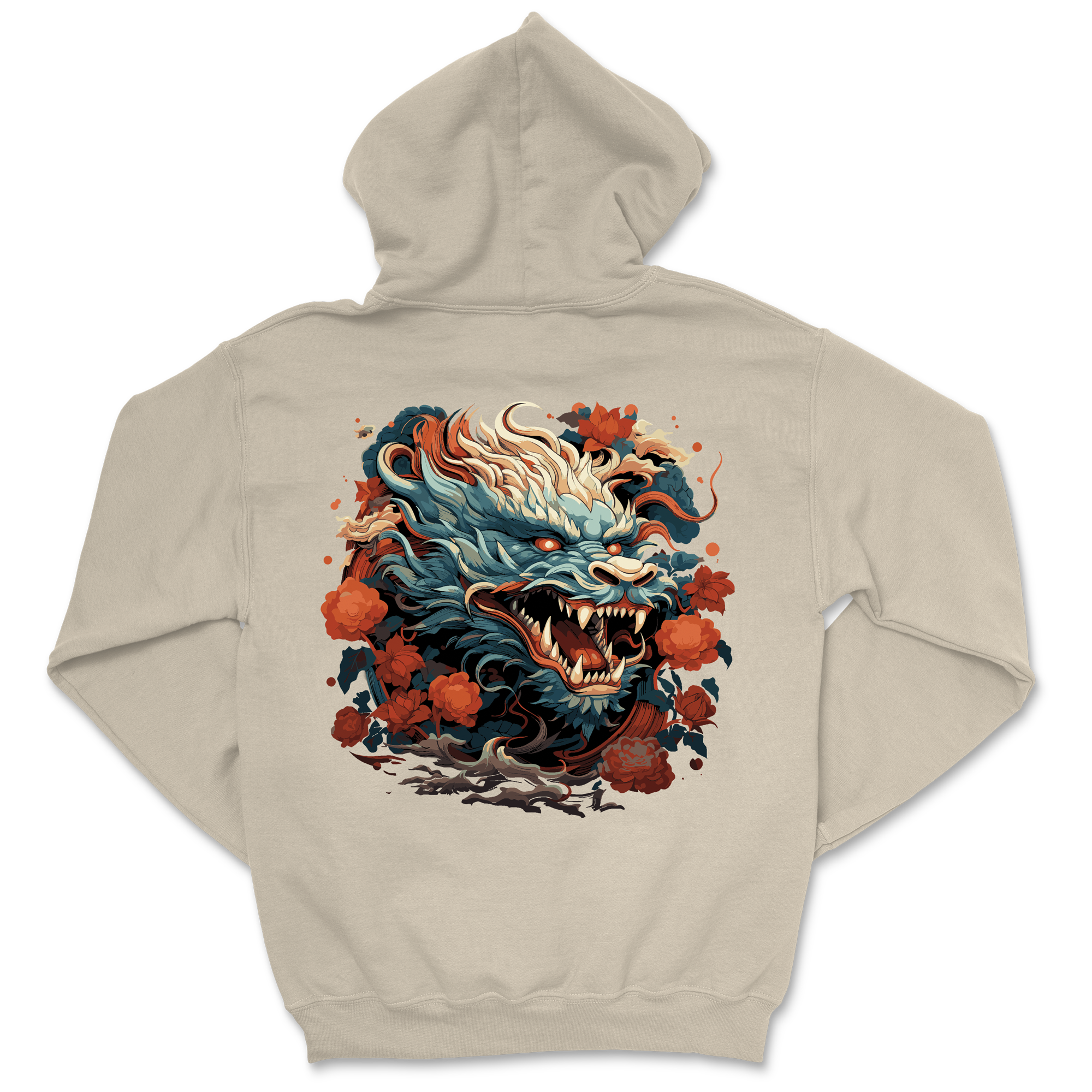 College Burnout - Dragon Wreath Hoodie