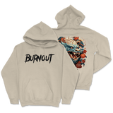 College Burnout - Dragon Wreath Hoodie (Creme)