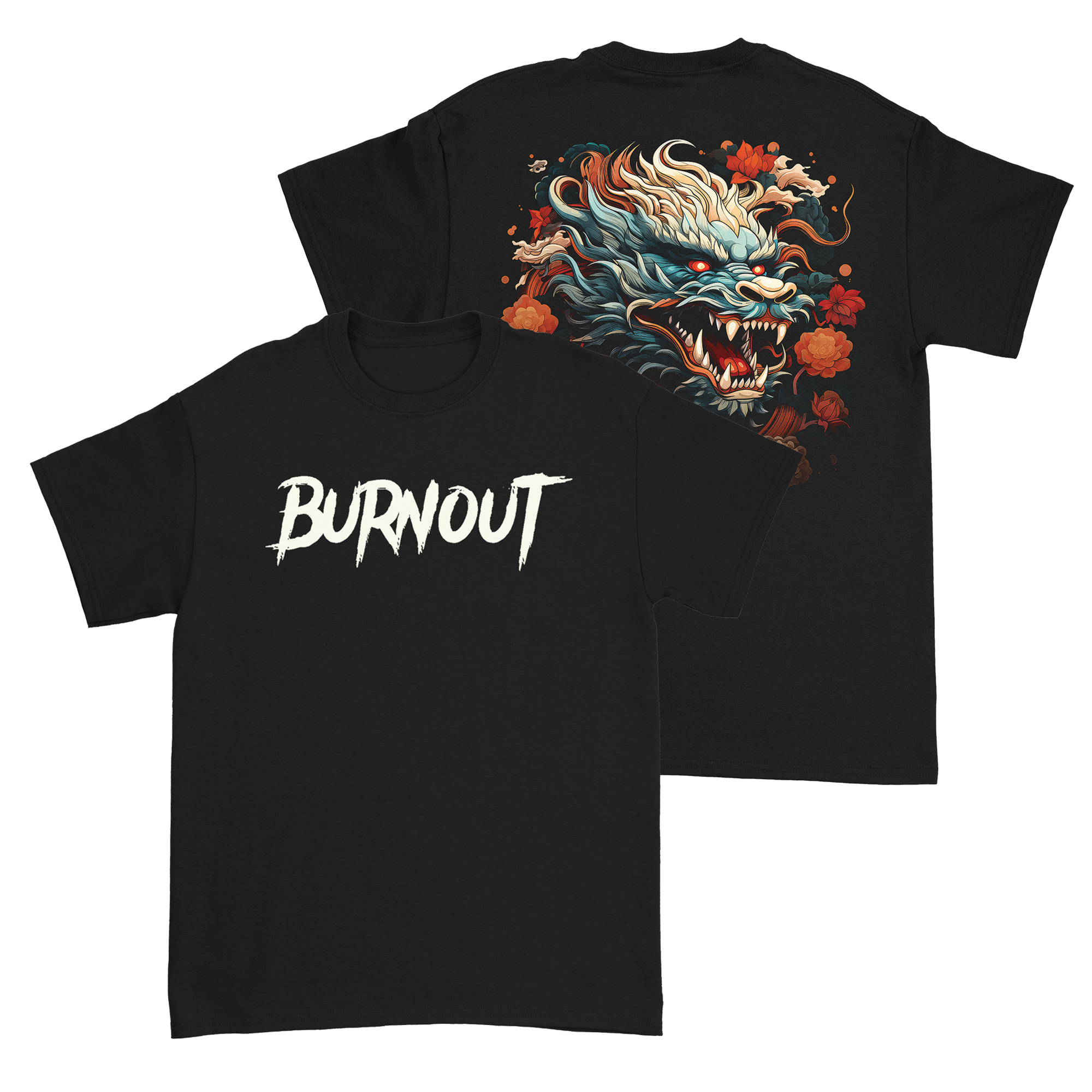 College Burnout - Dragon Wreath T-Shirt