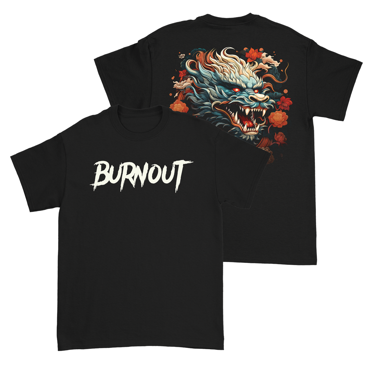 College Burnout - Dragon Wreath T-Shirt