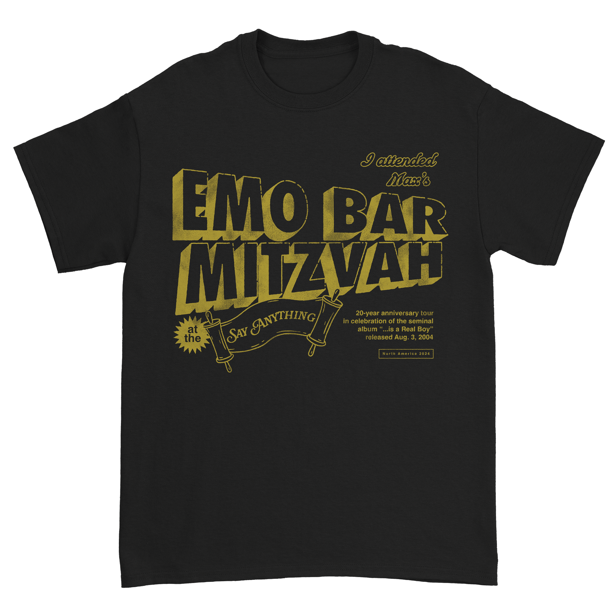 Say Anything - Emo Bar Mitzvah Tee (Pre-Order)