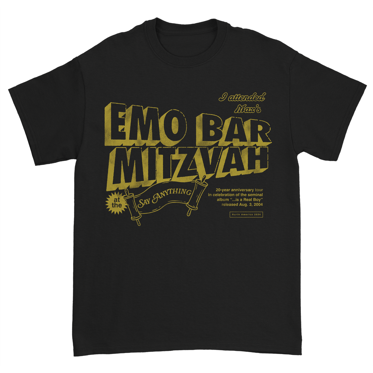 Say Anything - Emo Bar Mitzvah Tee