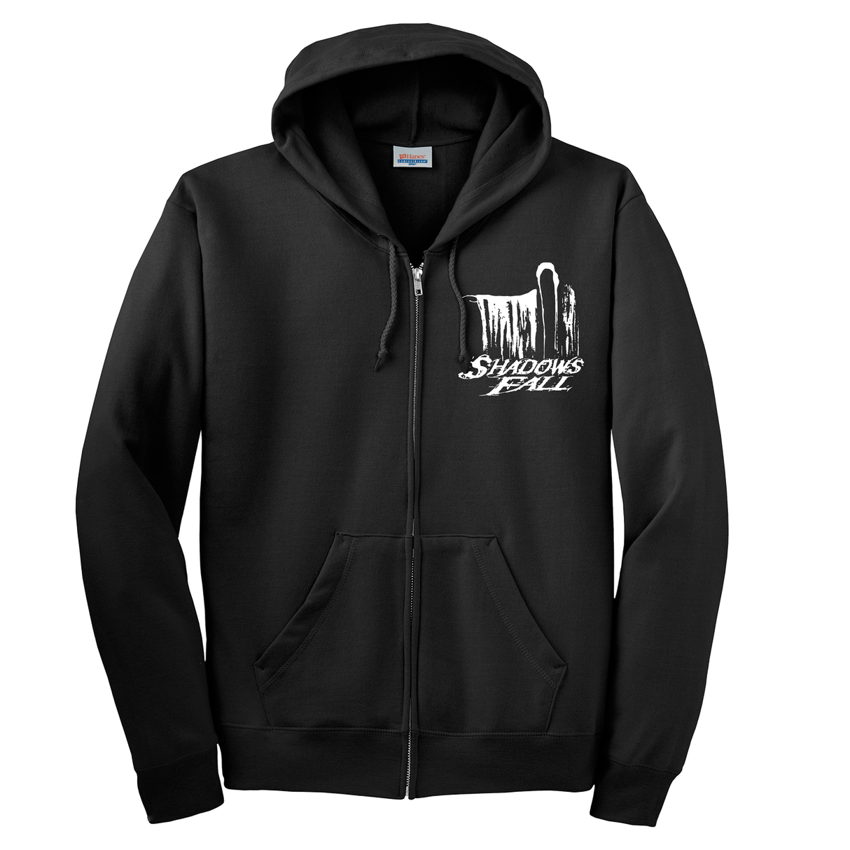 Shadows Fall - Winged Skull Zip Hoodie