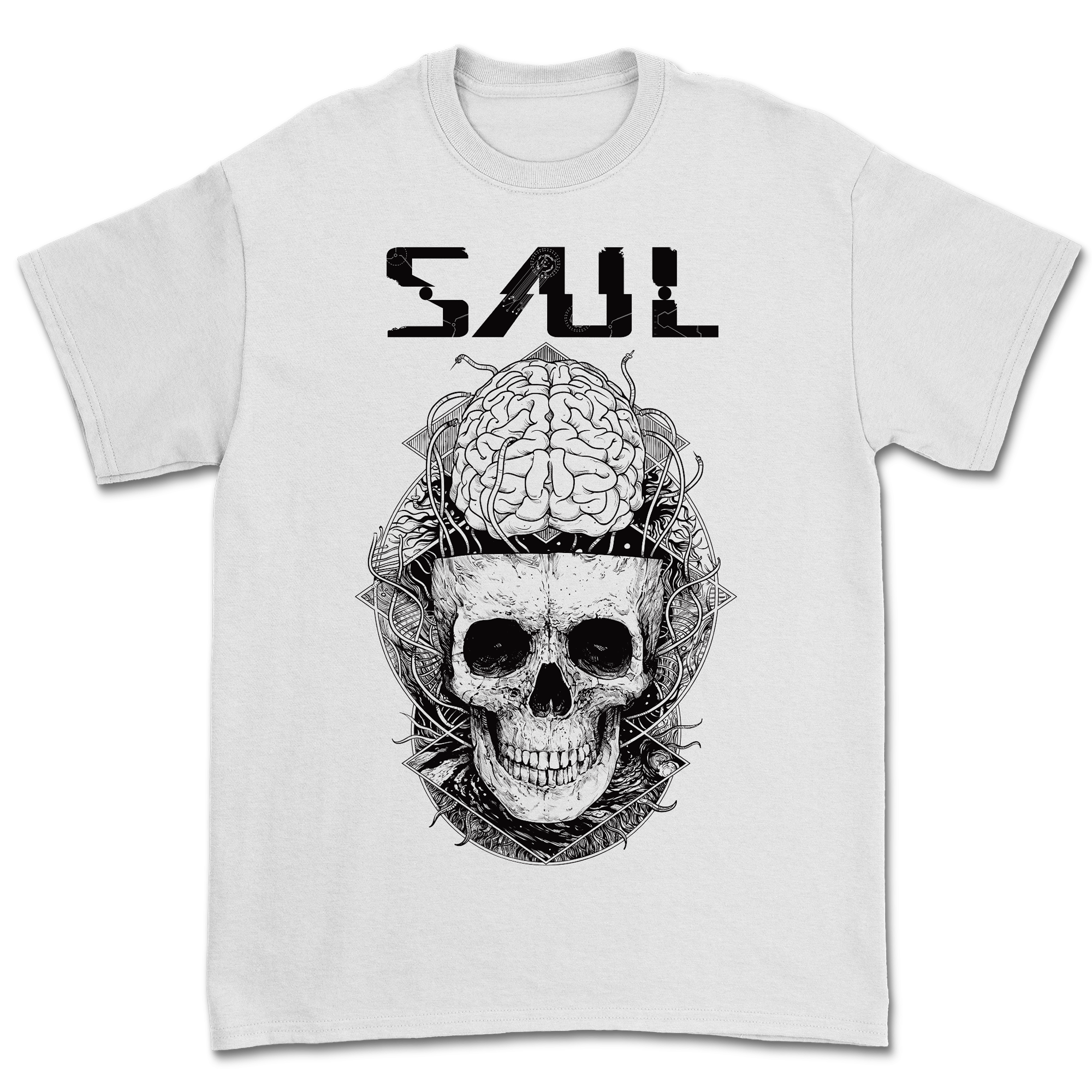 SAUL - A Million Miles T-Shirt - White