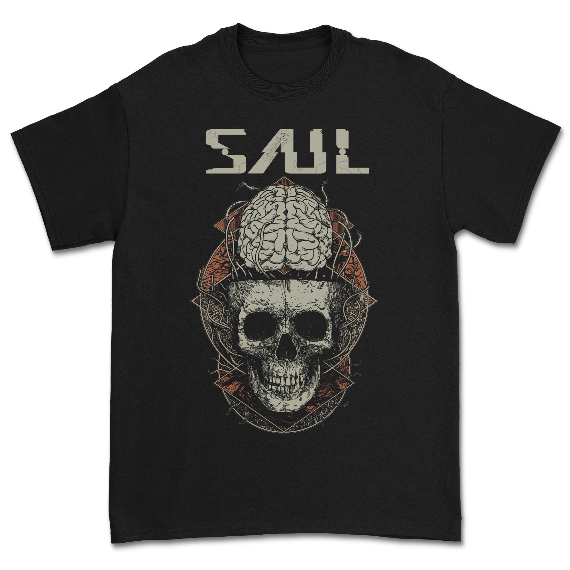 SAUL - A Million Miles T-Shirt - Black