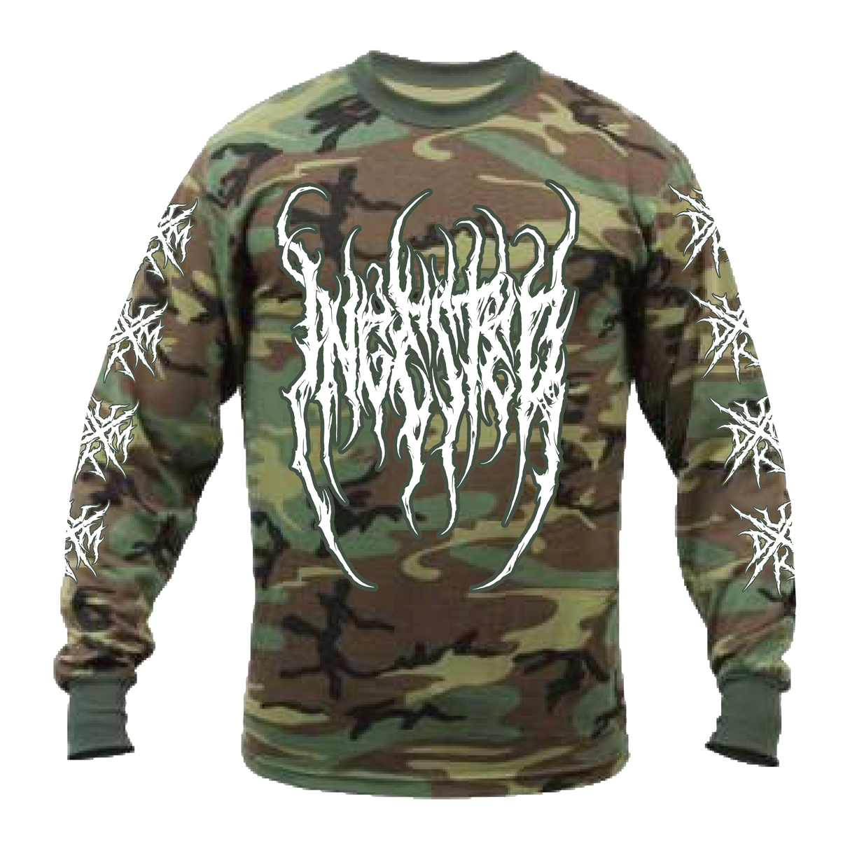 Ingested - Logo Camo Long Sleeve