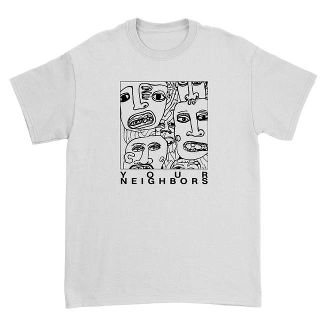 Your Neighbors - Faces T-Shirt (White)