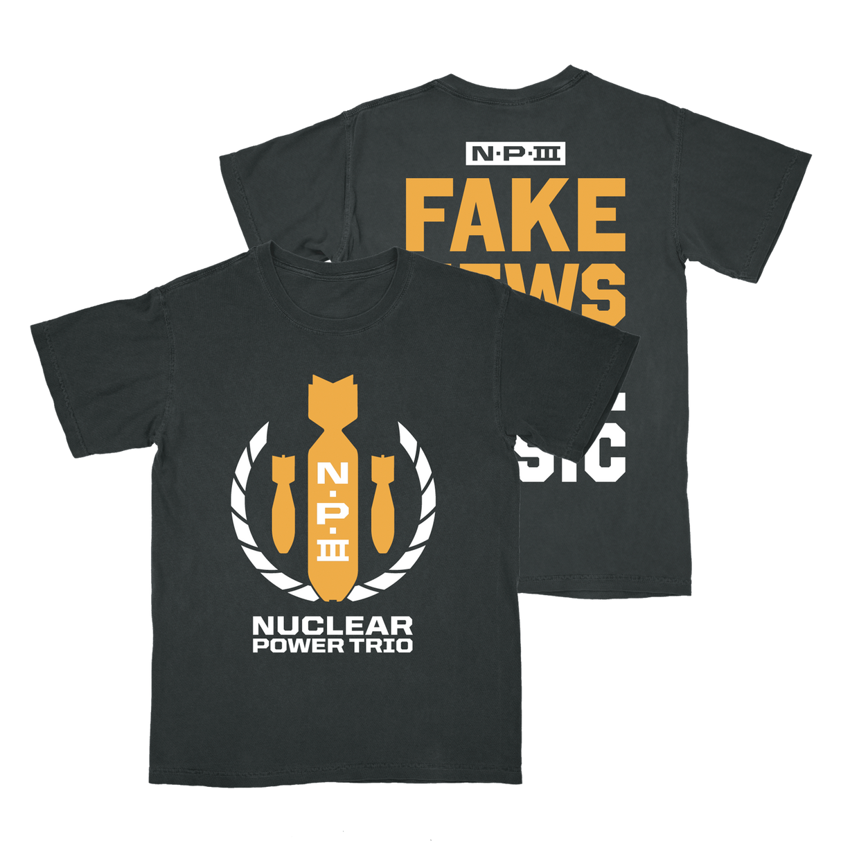 Nuclear Power Trio - Fake News Tee