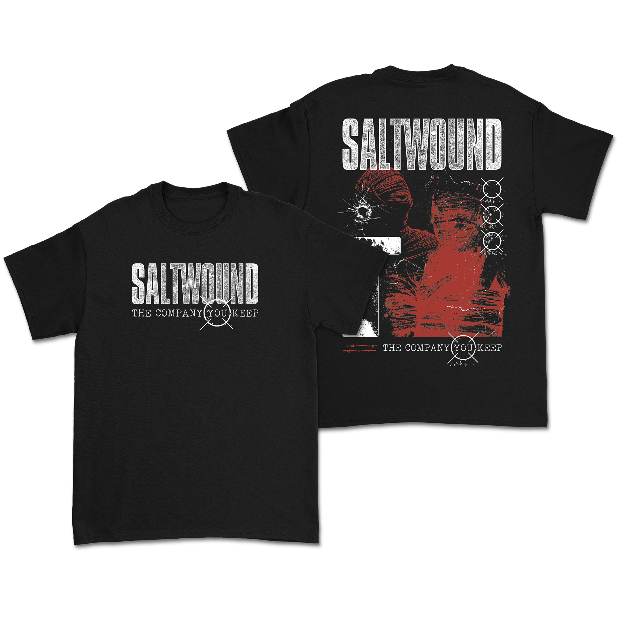 Saltwound - Company You Keep T-Shirt (Pre-Order)