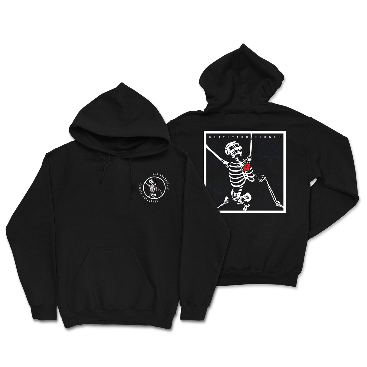 Sam Burchfield - Graveyard Flower Hoodie