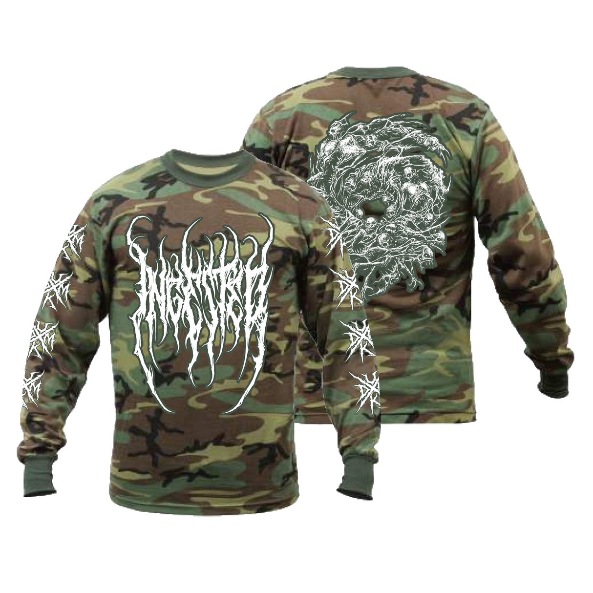 Ingested - Logo Camo Long Sleeve