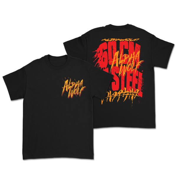 Alpha Wolf - Steel T-Shirt