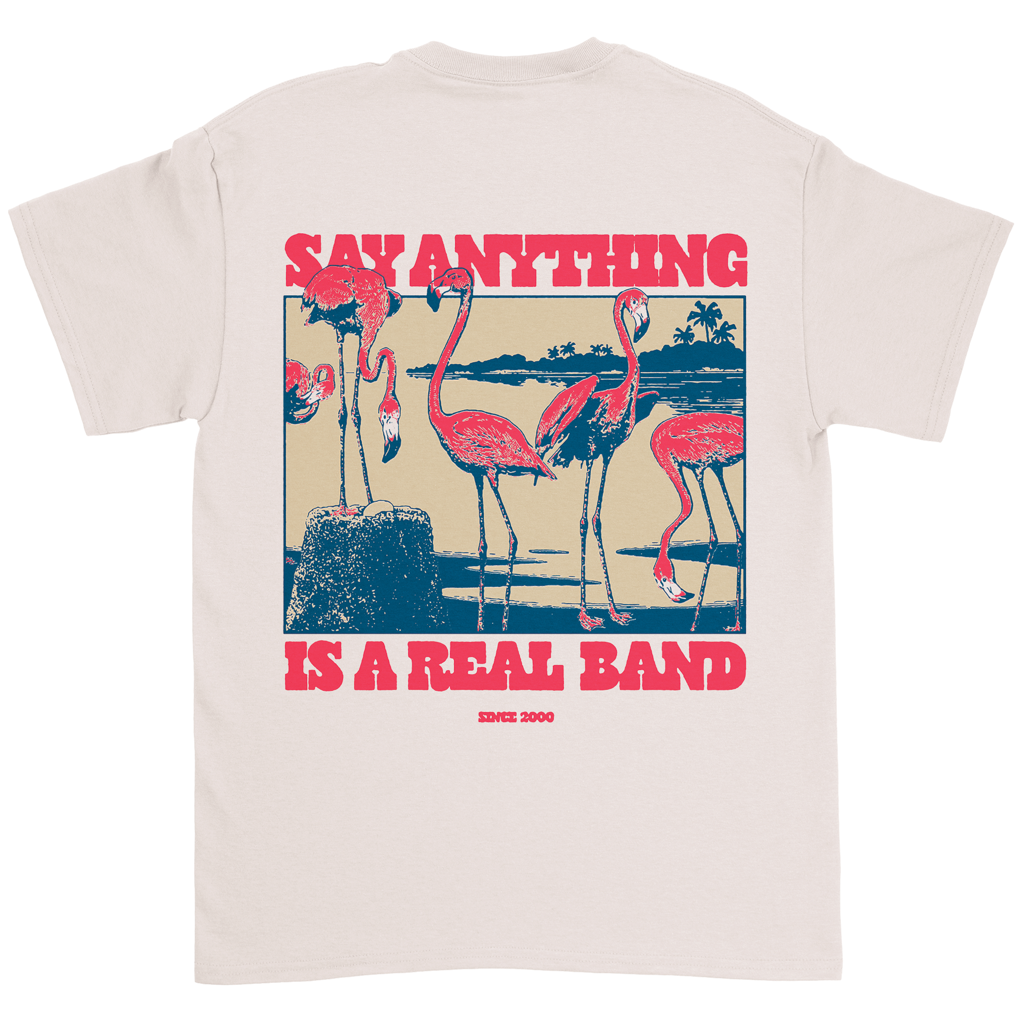 Say Anything - Flamingos Tee