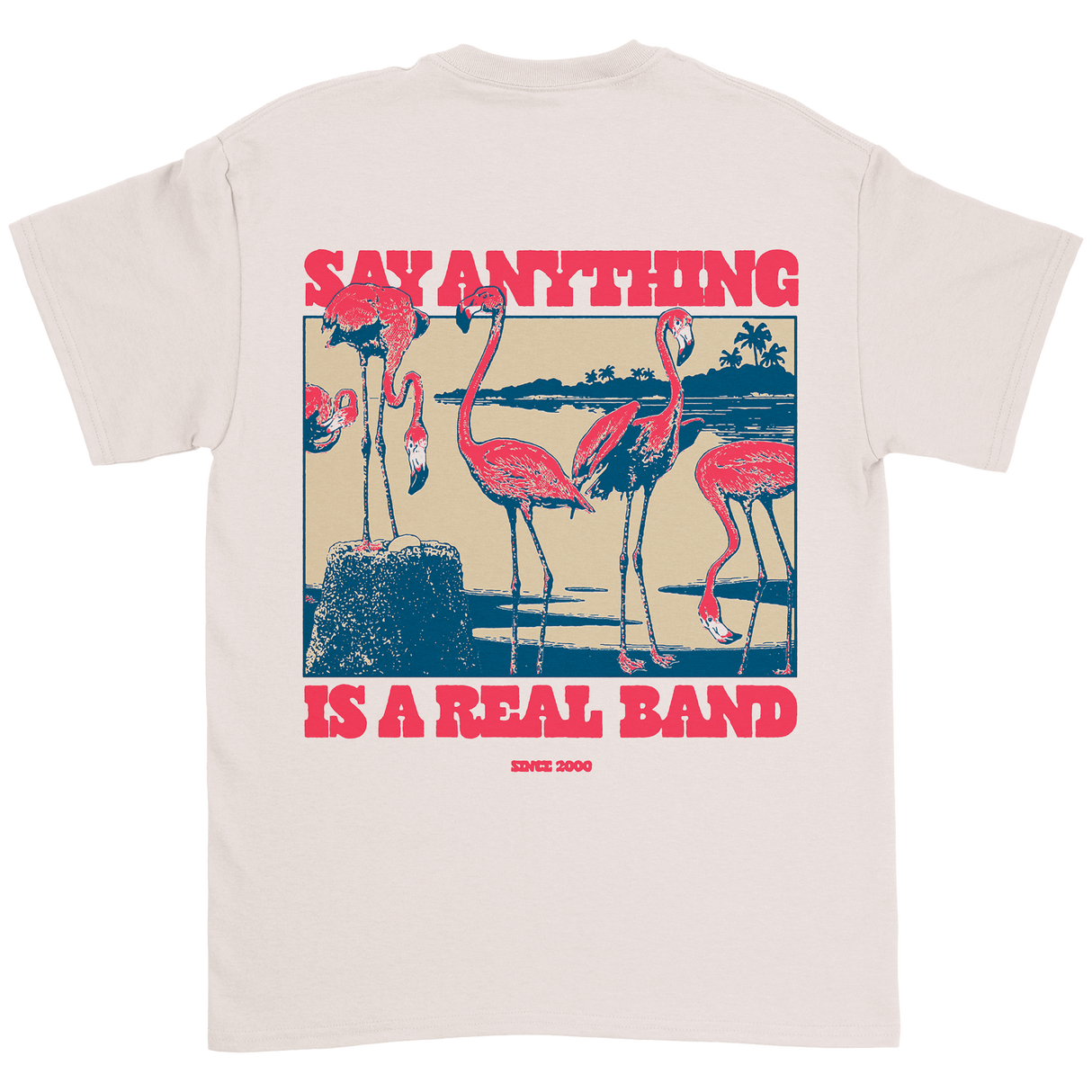 Say Anything - Flamingos Tee