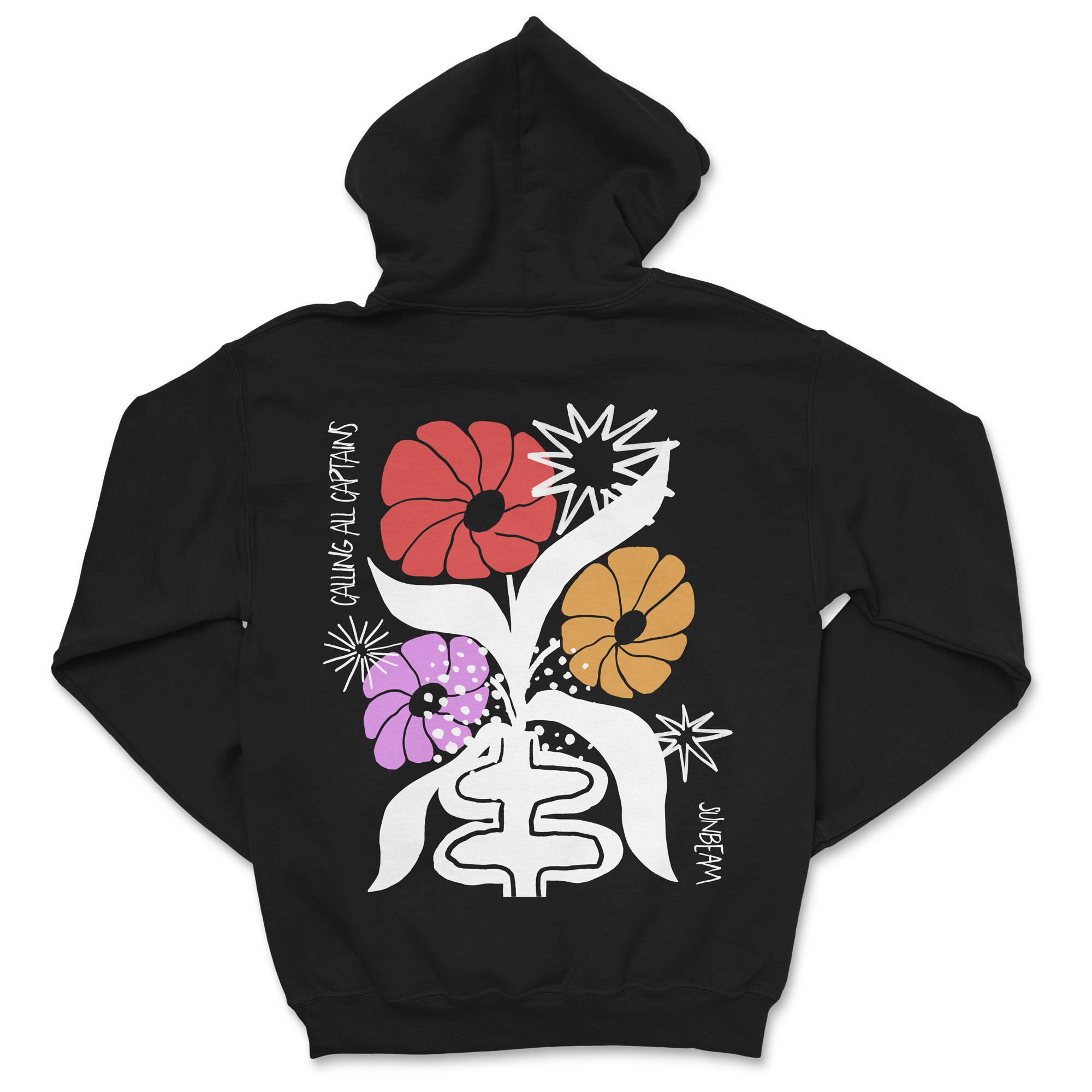 Calling All Captains - Flowers Hoodie (Pre-Order)