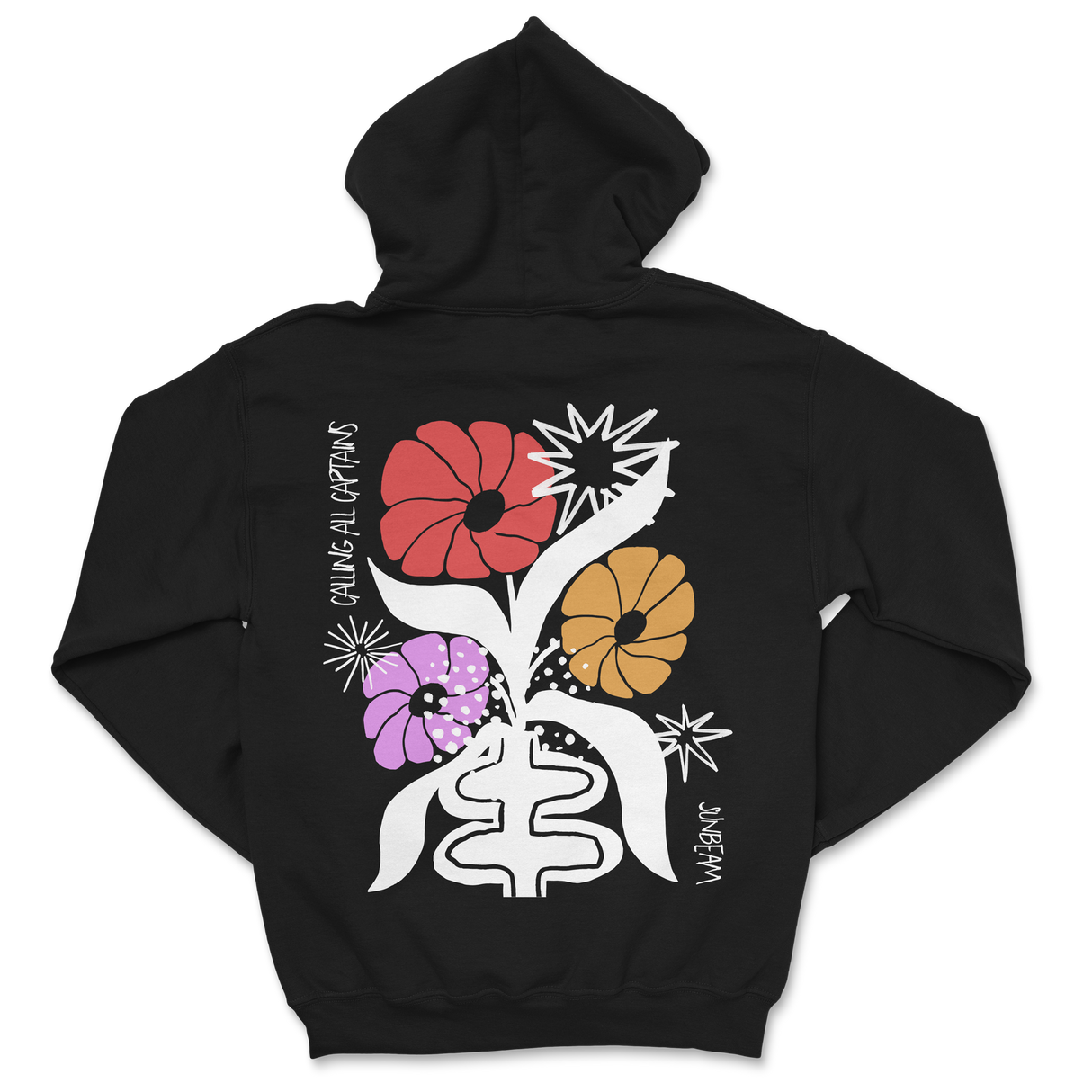 Calling All Captains - Flowers Hoodie (Pre-Order)