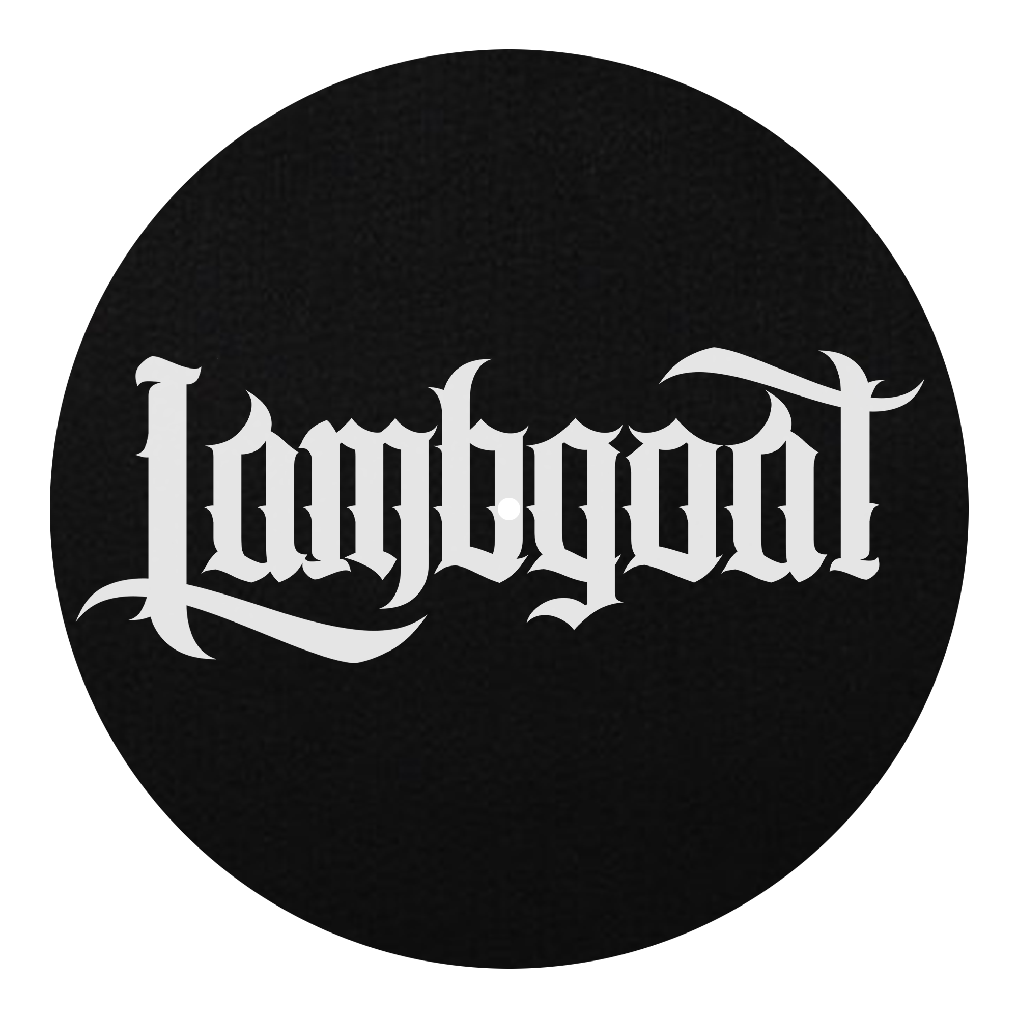 Lambgoat - Double-Sided Black Vinyl Slipmat (Pre-Order)